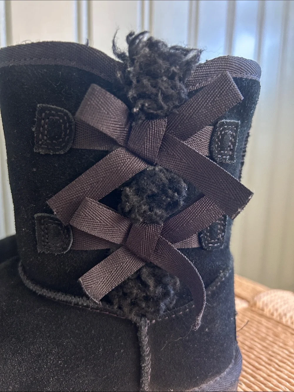 Child’s Size 1 Black Uggs